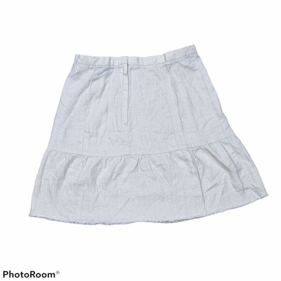 Moda International Dresses & Skirts - Moda international linen skirt size 4 flirty flowy romantic minimalist lagonlook